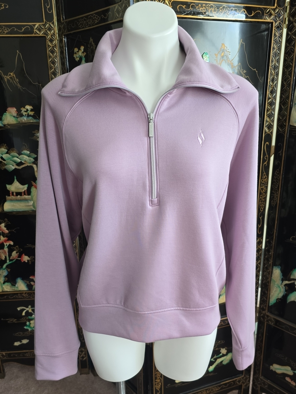 Skechers Lavender Half-Zip Pullover